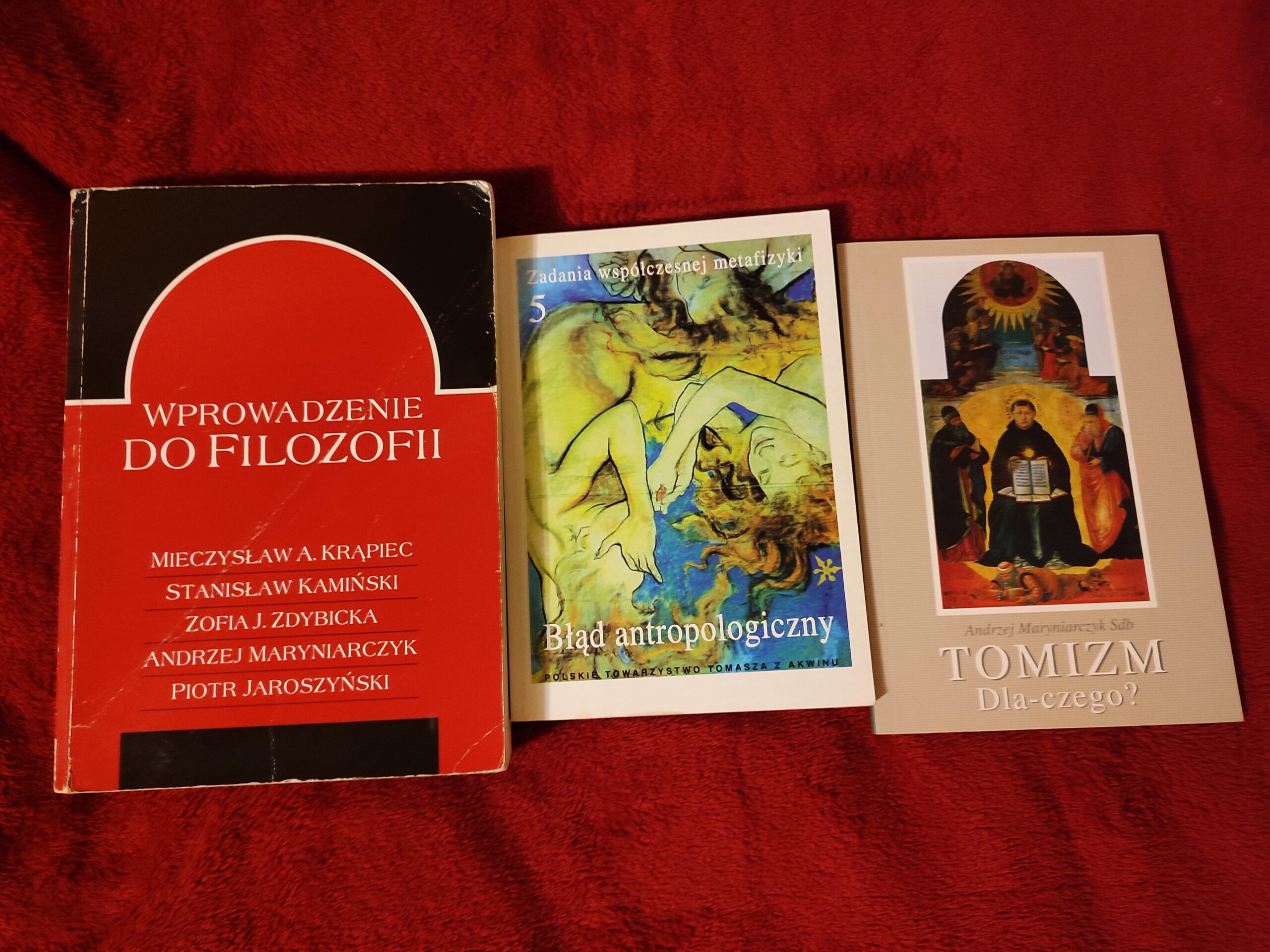 Zestaw 3 książek tomistycznych