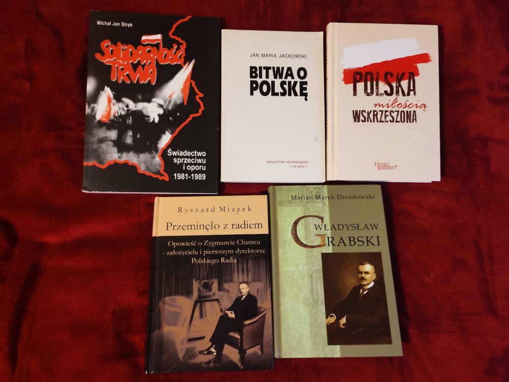 Zestaw książek historycznych