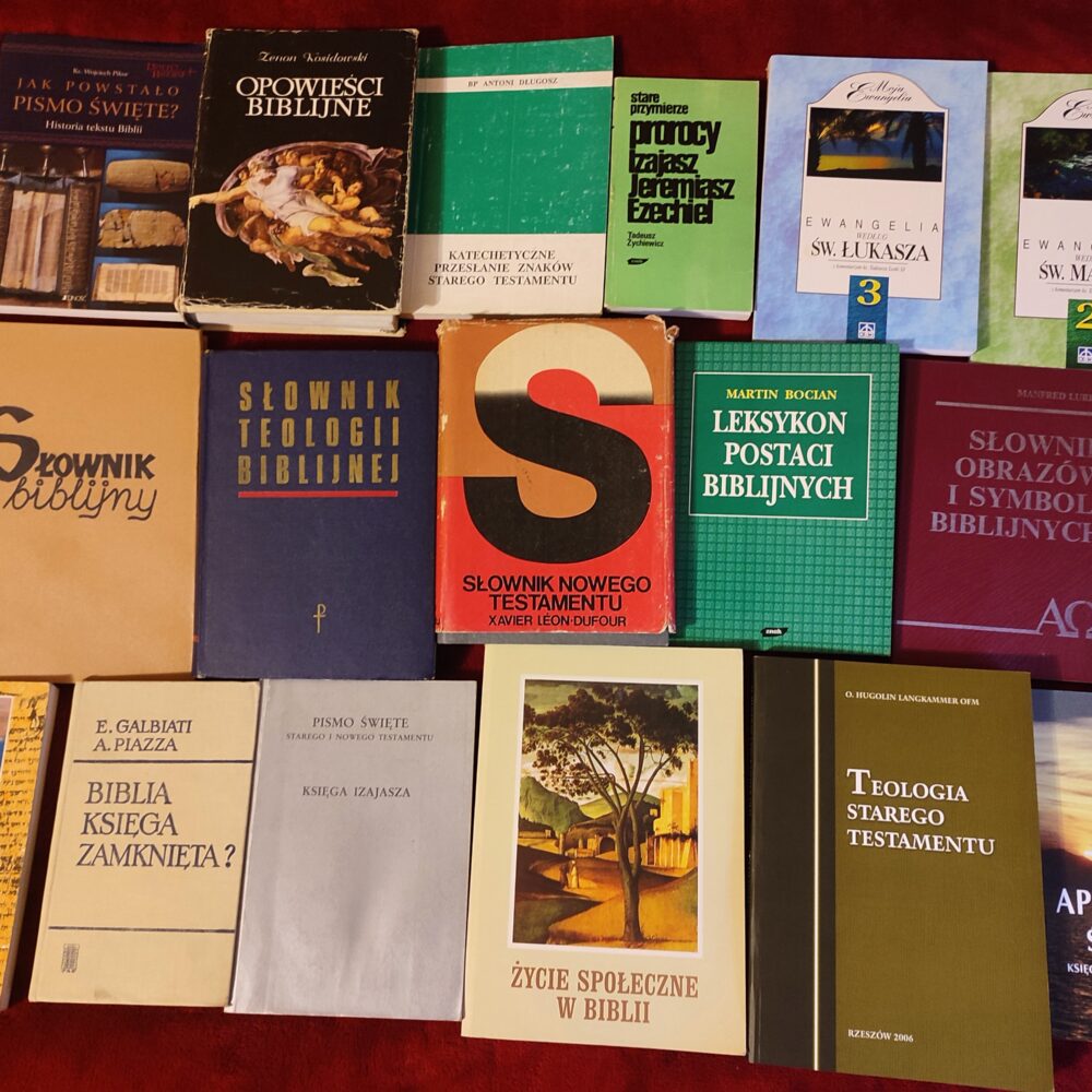 Zestaw książek z biblistyki i egzegezy