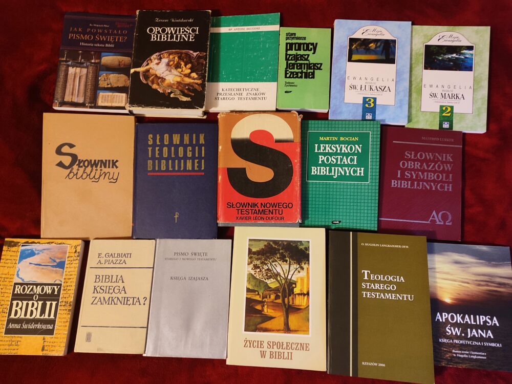 Zestaw książek z biblistyki i egzegezy