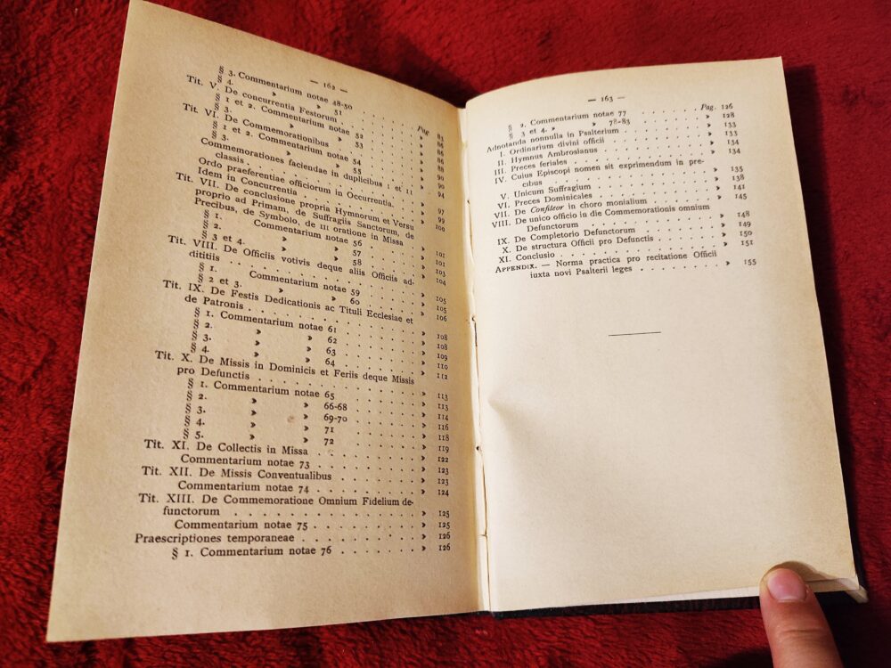 Petrus Piacenza, "In constitutionem 'Divino afflatu' SS. D. N. Pii Papae X de nova Psalterii in Breviario Romano distributione et in rubricas ad normam ipsius constitutionis servandas commentarium" [1912] - obrazek 3