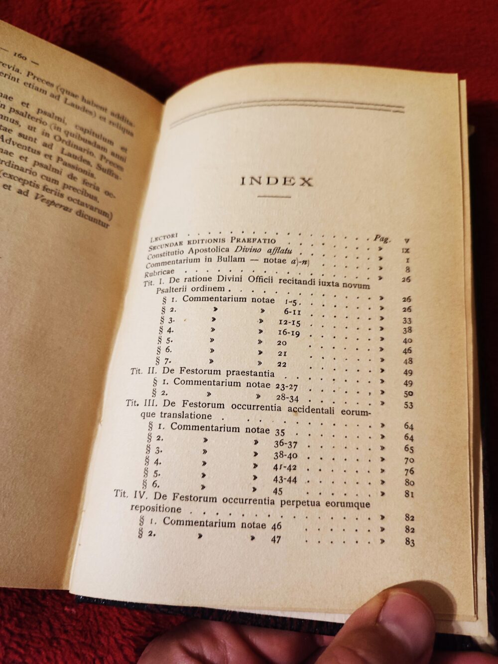 Petrus Piacenza, "In constitutionem 'Divino afflatu' SS. D. N. Pii Papae X de nova Psalterii in Breviario Romano distributione et in rubricas ad normam ipsius constitutionis servandas commentarium" [1912] - obrazek 2