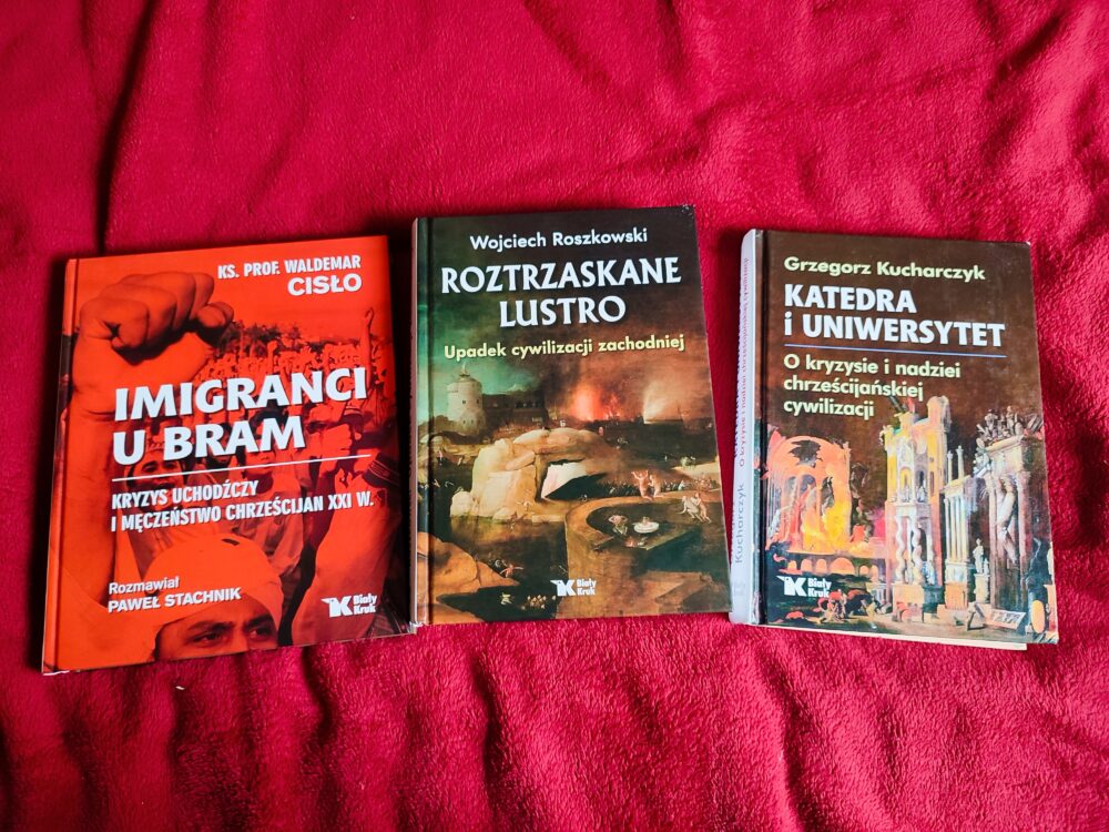 Zestaw książek wydawnictwa Biały Kruk (2)