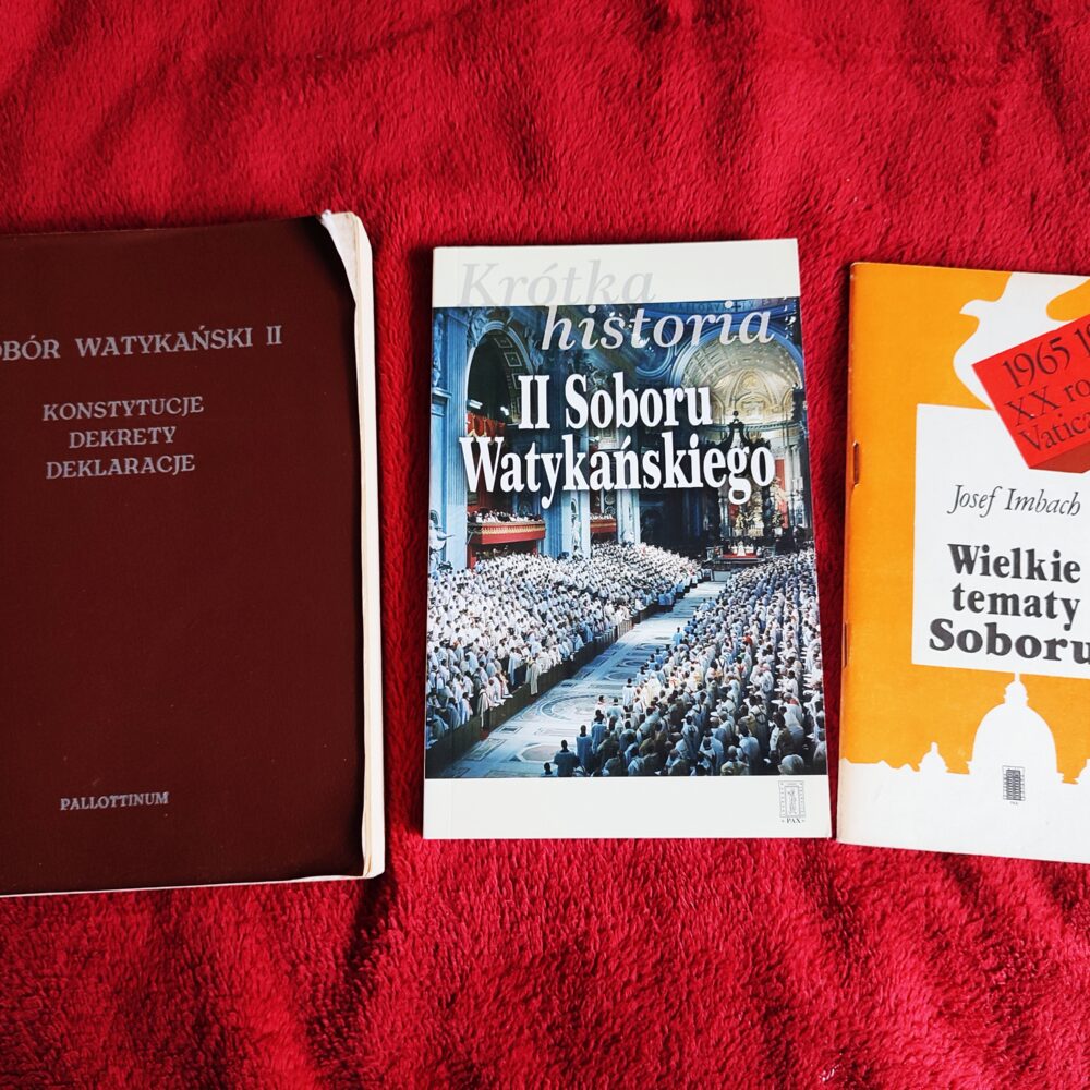Zestaw książek o II Soborze Watykańskim
