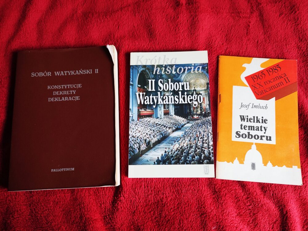 Zestaw książek o II Soborze Watykańskim