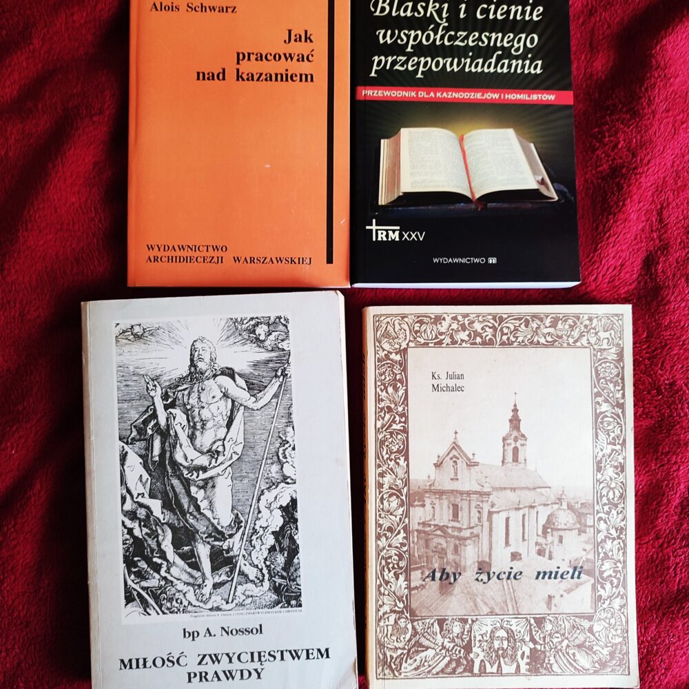Zestaw książek homiletycznych