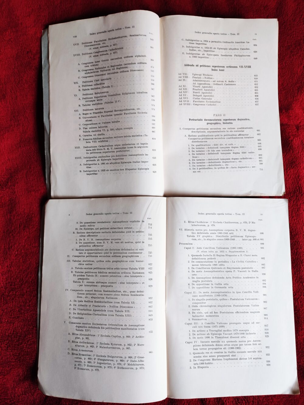 G. Hentrich, R. Gualtero de Moos, "Petitiones de Assumptione Corporea B. V. Mariae in Caelum definienda ad Sanctam Sedem delatae" (2 t.) [1942] + gratis - obrazek 3