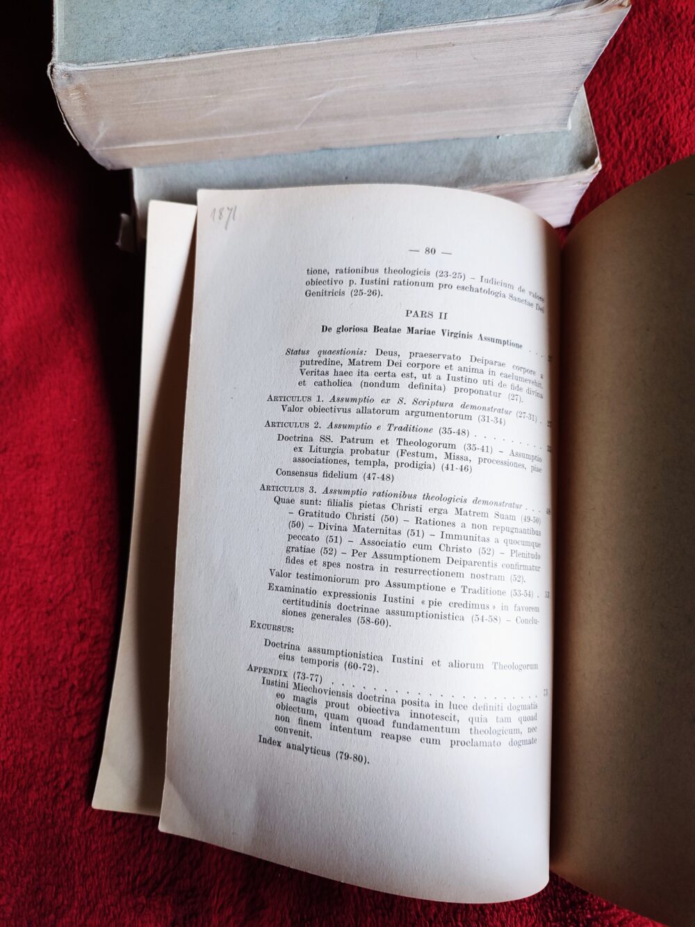 G. Hentrich, R. Gualtero de Moos, "Petitiones de Assumptione Corporea B. V. Mariae in Caelum definienda ad Sanctam Sedem delatae" (2 t.) [1942] + gratis - obrazek 6