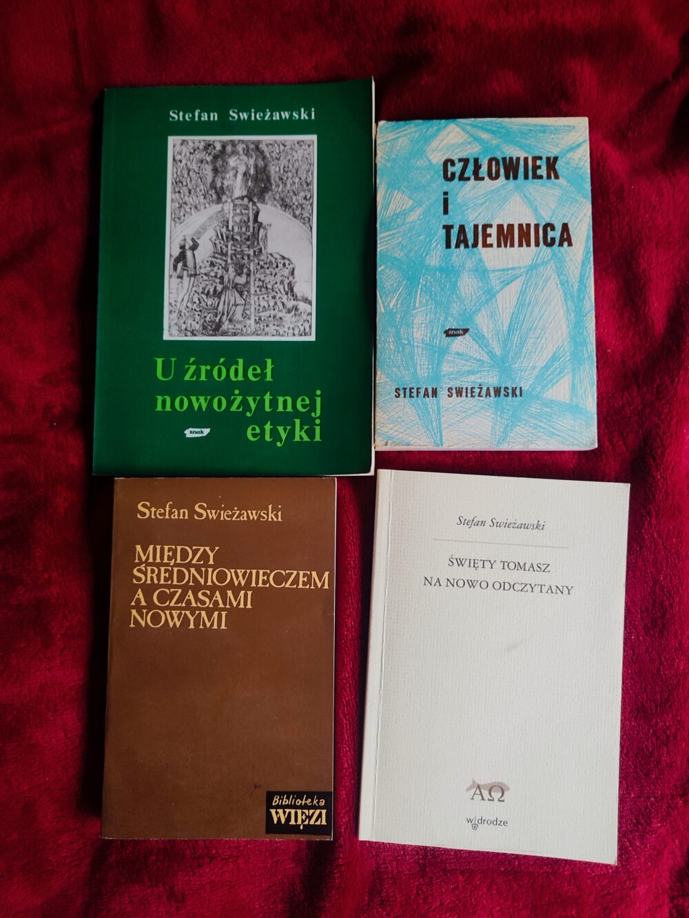 Zestaw książek Stefana Swieżawskiego (2)
