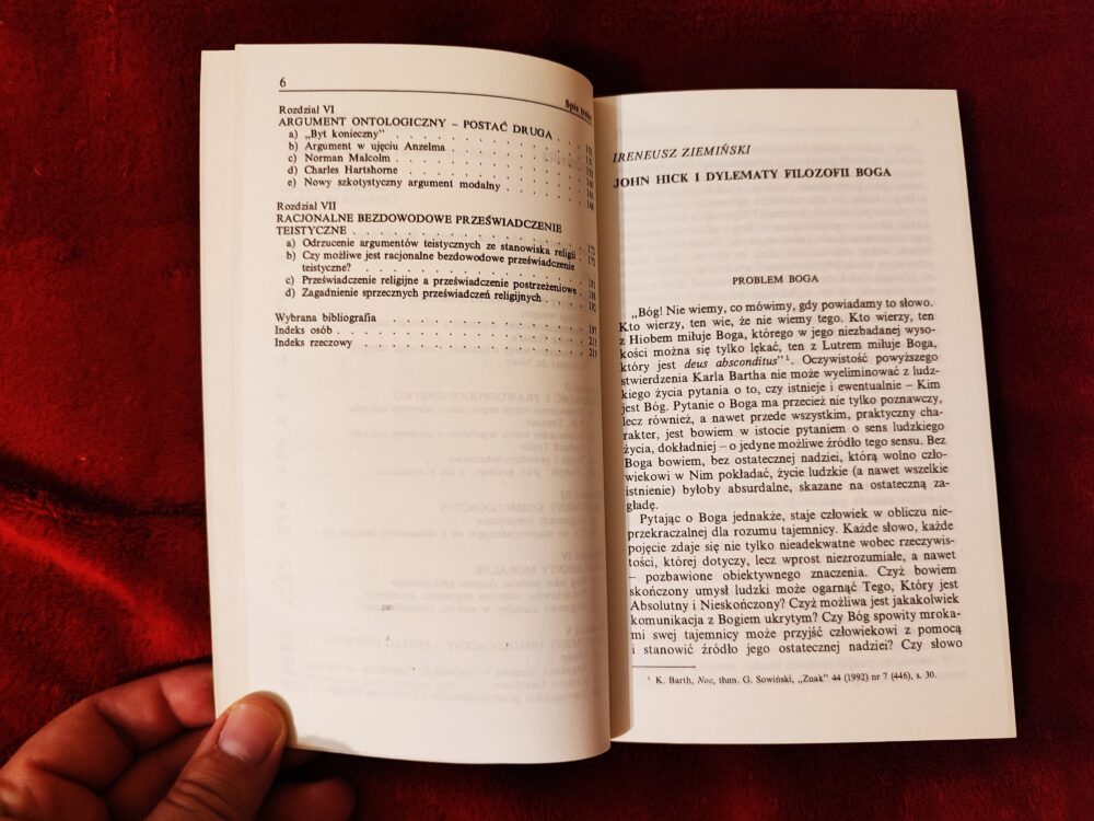 John Hick, "Argumenty za istnieniem Boga [1994] - obrazek 3