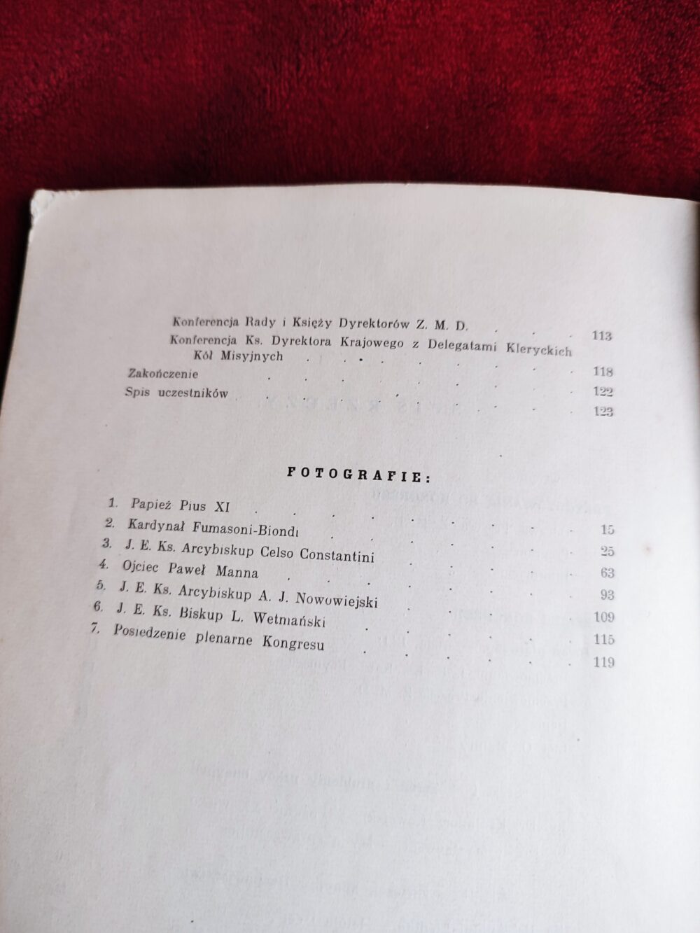 Księga Pamiątkowa II Kongresu Związku Misyjnego Duchowieństwa w Polsce [1938] - obrazek 4