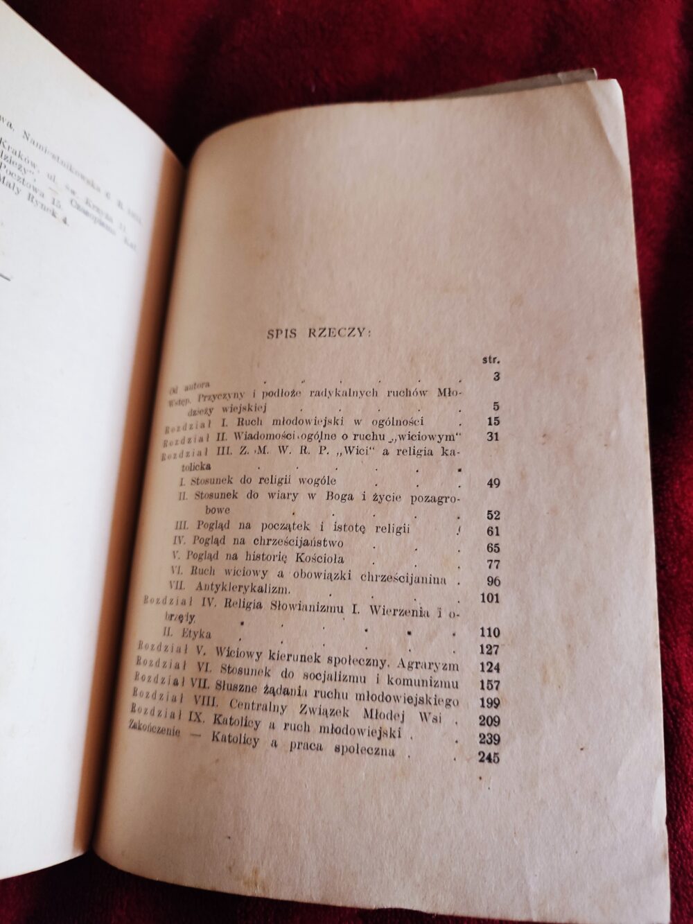Józef Wieśniak (ks. Józef Bełch), "Wici – Agraryzm – Siew (Ruch młodowiejski) w świetle zasad katolickich" [1937] - obrazek 2