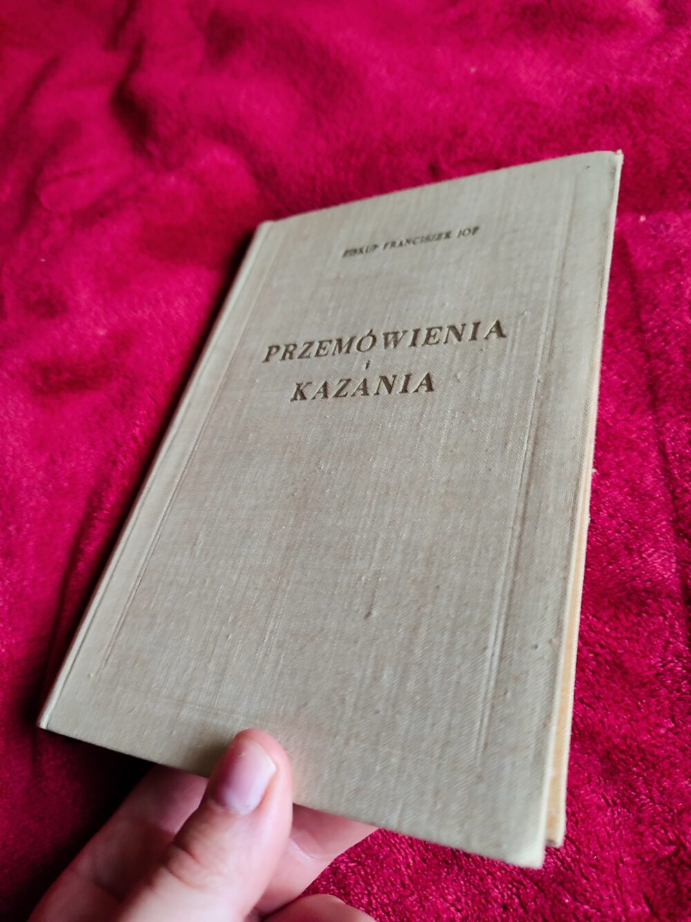 Biskup Franciszek Jop, "Przemówienia i kazania" [1960] - obrazek 3