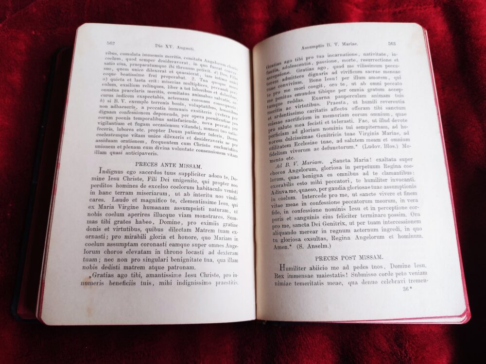Iacobus Schmitt, "Manna quotidianum sacerdotum sive preces ante et post Missae celebrationem" (t. III) [1903] - obrazek 2