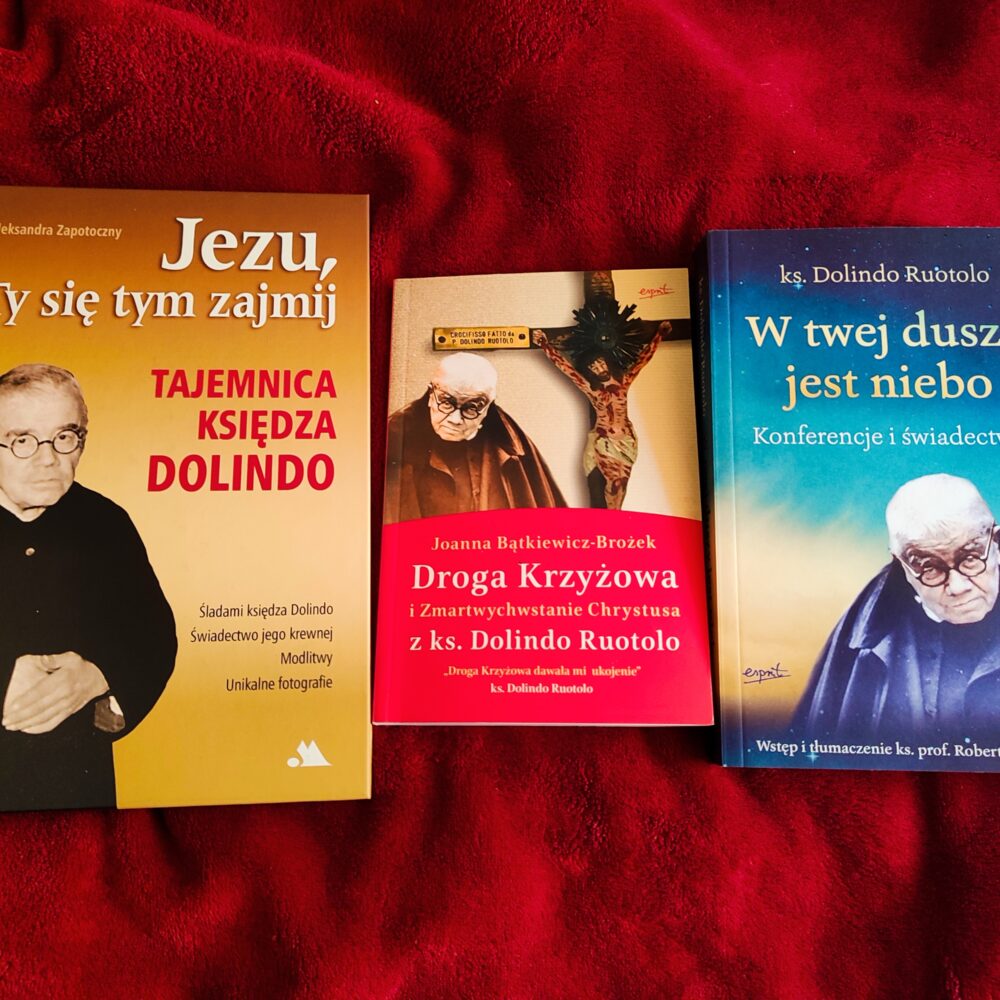 Zestaw 3 książek "Ksiądz Dolindo"