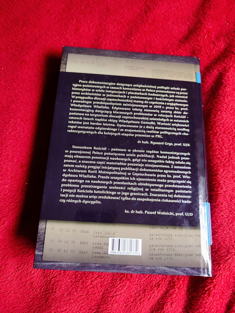 Ks. Władysław P. Wlaźlak (oprac.), "Relacje kościelno-państwowe na przykładzie diecezji częstochowskiej" (t. 5) [2024] - obrazek 2