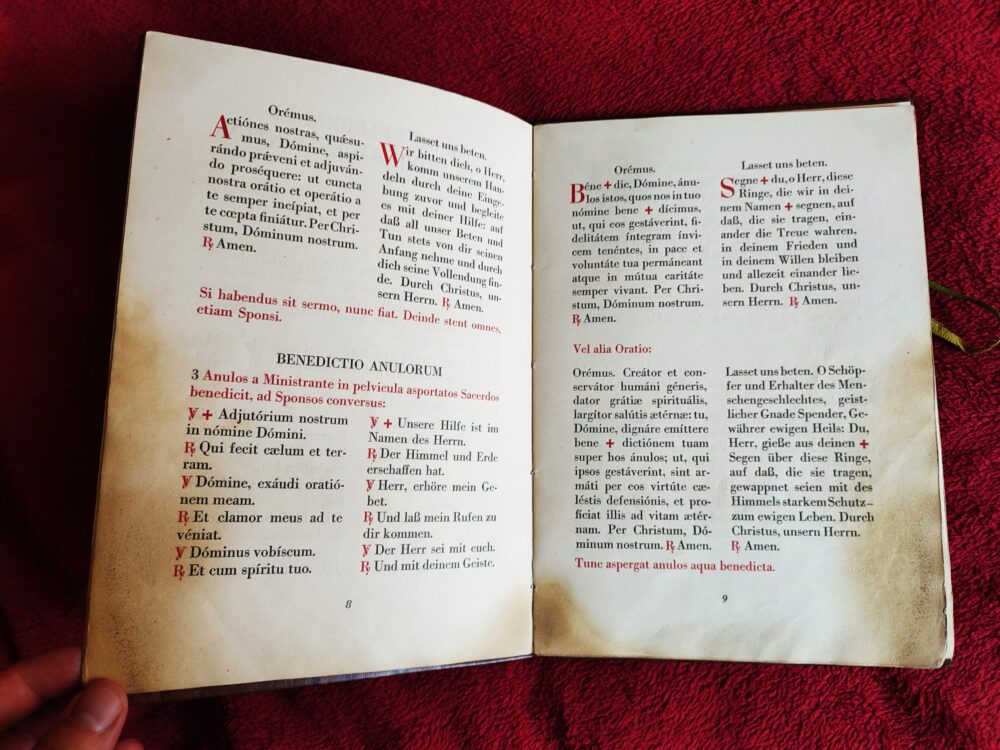 Ordo celebrandi Matrimonii Sacramentum [1951] - obrazek 3