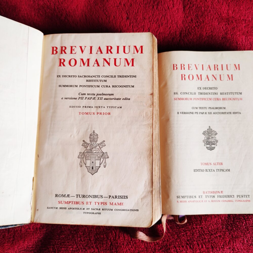 Breviarium Romanum ex Decreto Ss. Concilii Tridentini (...) (2 tomy) [1961]