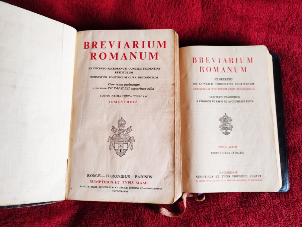 Breviarium Romanum ex Decreto Ss. Concilii Tridentini (...) (2 tomy) [1961]