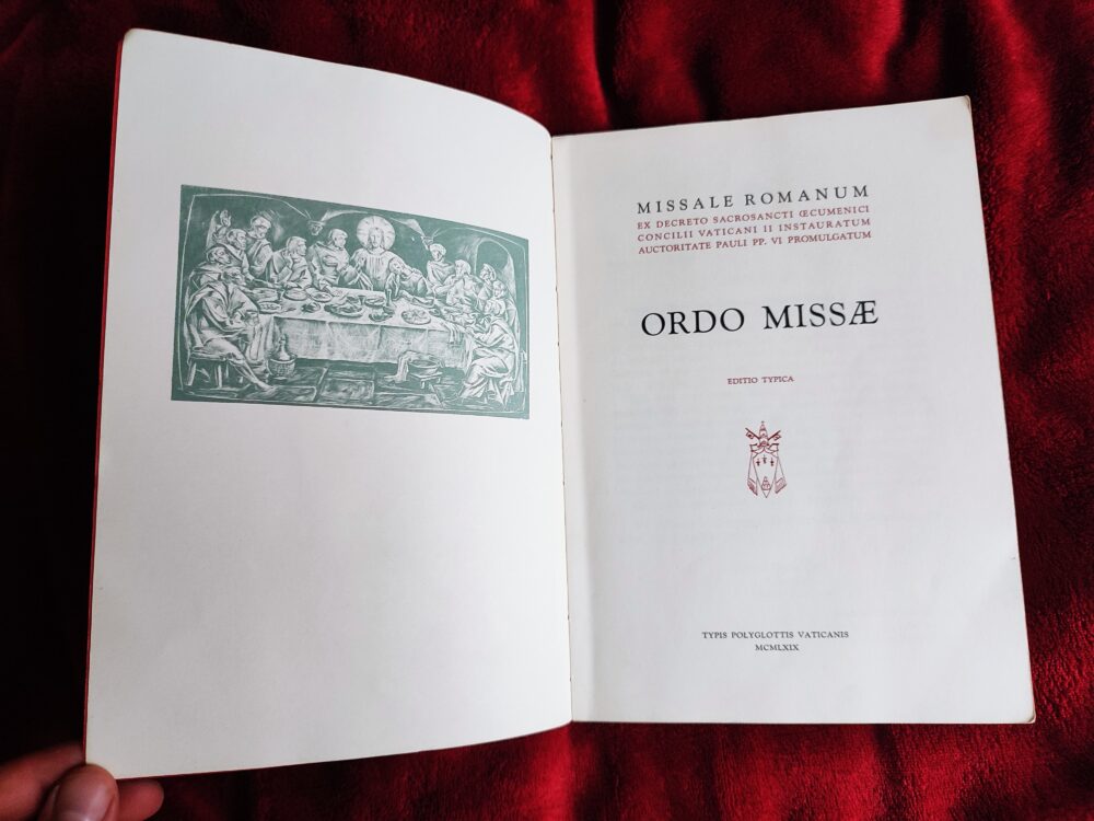 Ordo Missae. Editio typica [1969]