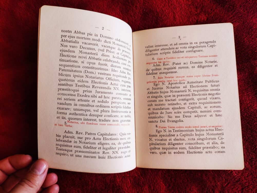 Ordo electionis per scrutinium [1654] - obrazek 2