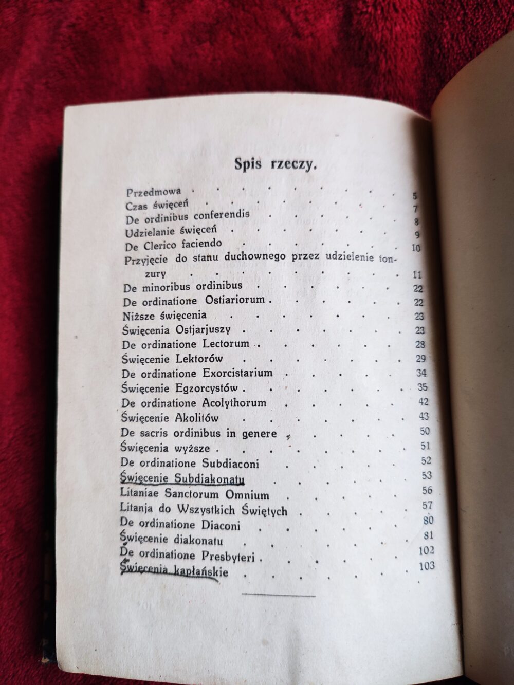 X. Tadeusz Zakrzewski, "Święcenia niższe i wyższe podług Pontyfikału Rzymskiego i w tłumaczeniu polskiem" [1919] - obrazek 3