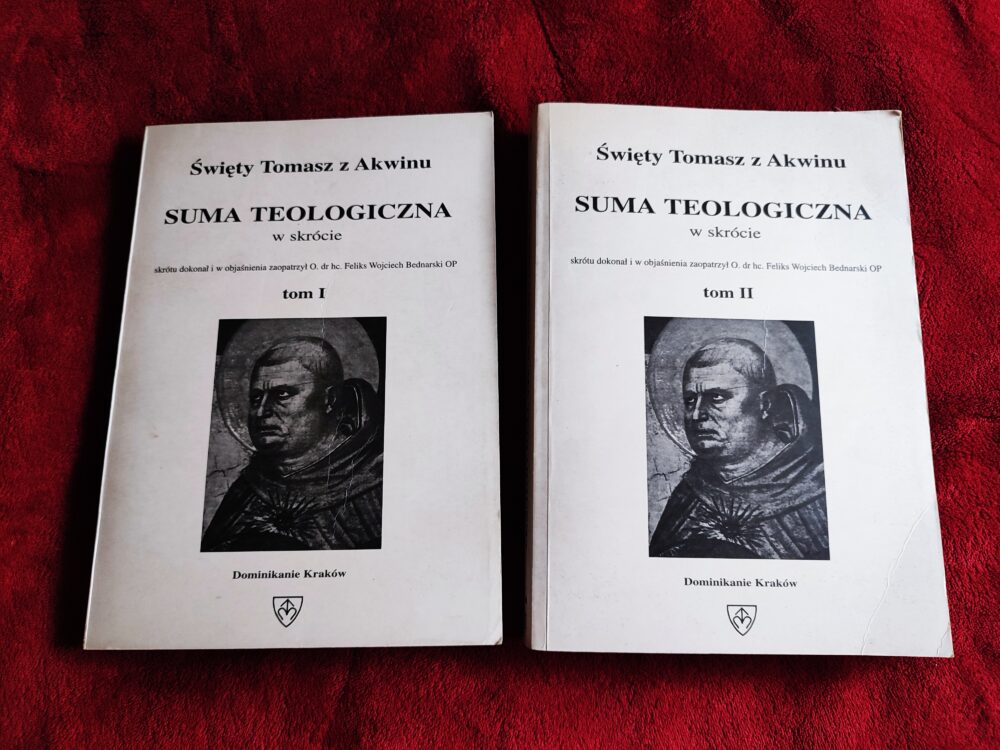 O. dr hc. Feliks Wojciech Bednarski OP, "Święty Tomasz z Akwinu. Suma teologiczna w skrócie" (2 t.) [1997]