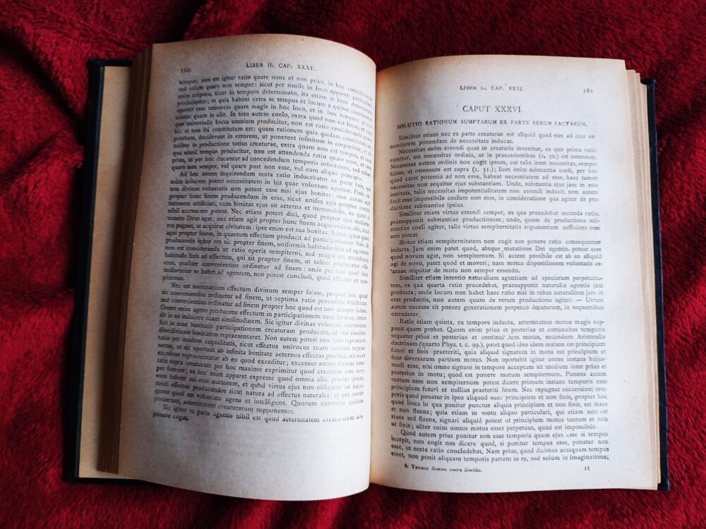 Divi Thomae Aquinatis Summa Contra Gentiles [1927] - obrazek 2