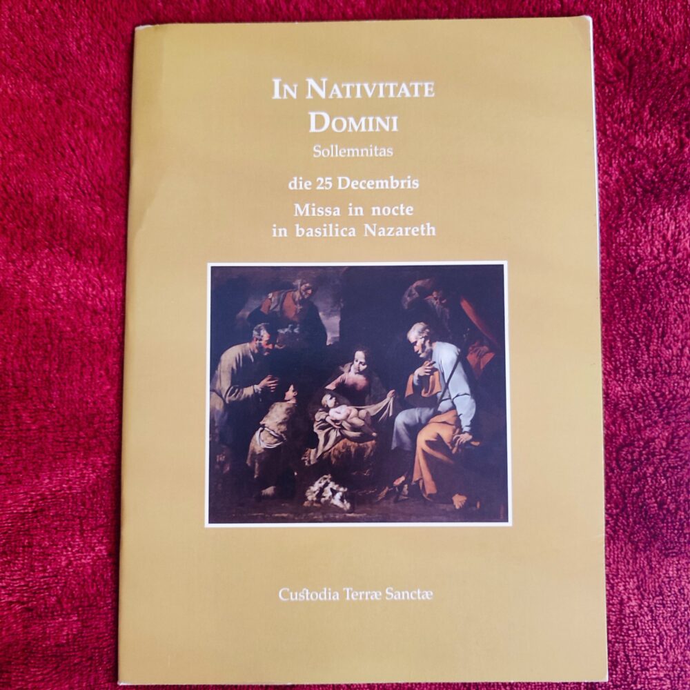 In Nativitate Domini. Sollemnitas die 25 Decembris. Missa in nocte in basilica Nazareth [2014]