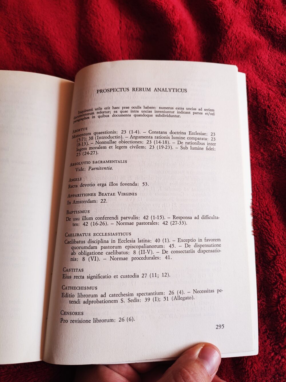 Congregatio pro Doctrina Fidei, "Documenta inde a Concilio Vaticano secundo Expleto edita 1966-1985" [1985] - obrazek 5