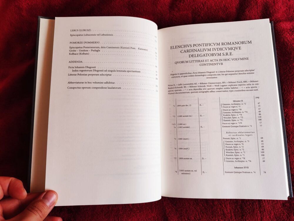 Waldemarus Könighaus, "Regesta Pontificum Romanorum. Polonia Pontificia" [2014] - obrazek 3