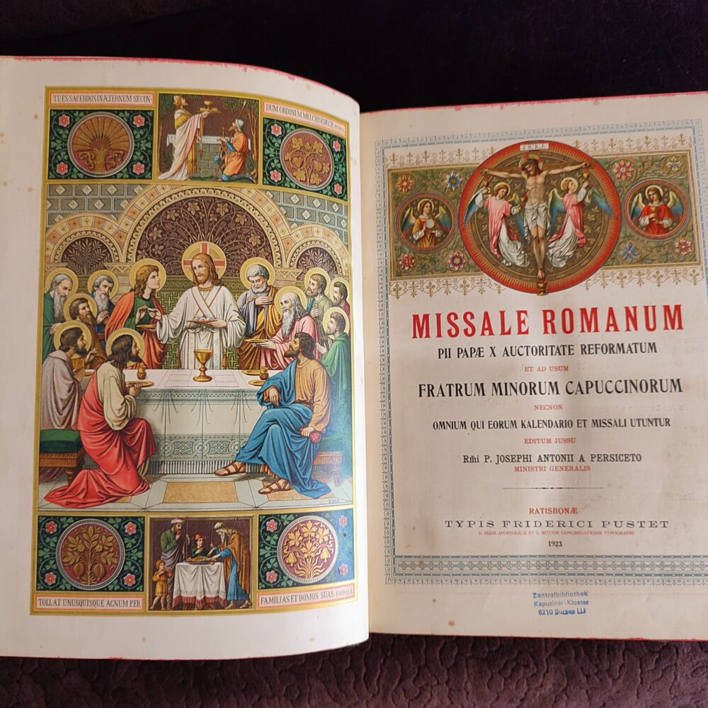 Missale Romanum Capuccinorum [1923]