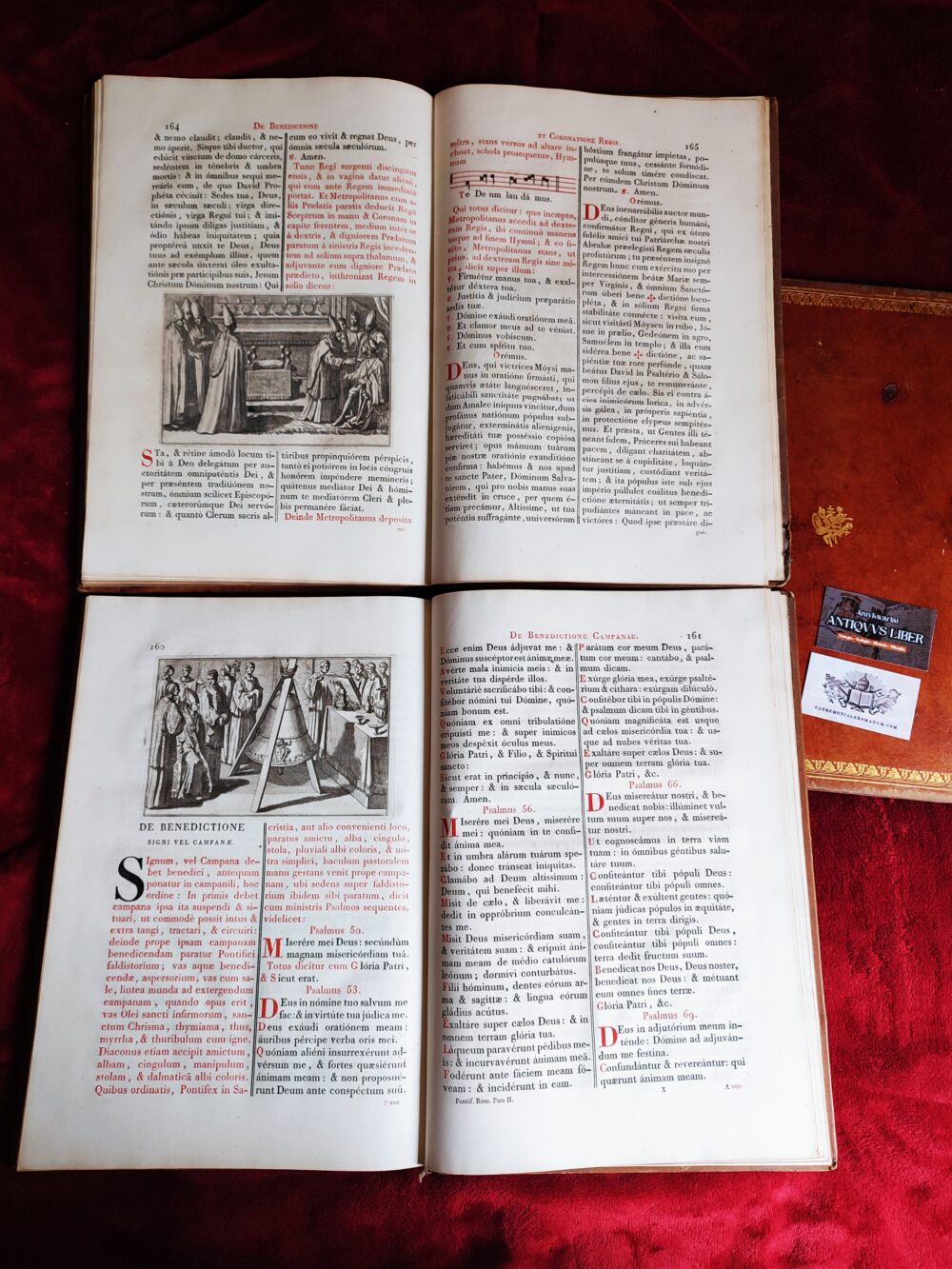 Pontificale Romanum (3 t.) (oprawa z herbem papieskim bł. Piusa IX) [1818] - obrazek 4