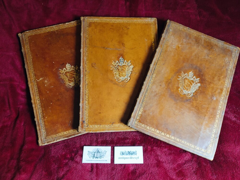 Pontificale Romanum (3 t.) (oprawa z herbem papieskim bł. Piusa IX) [1818] - obrazek 5