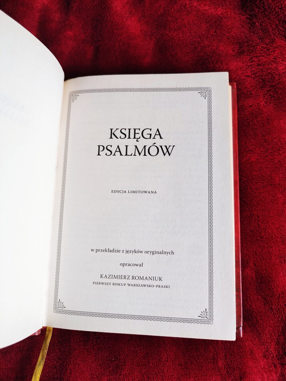 Bp Kazimierz Romaniuk (oprac.), "Księga Psalmów" [2005]