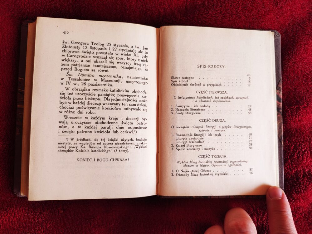 J. S. "W kościele i cerkwi. Praktyczny wykład obrządków rzymskiego i greckiego" [1926] - obrazek 2