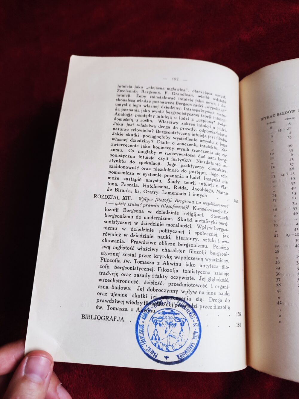 Henryk Romanowski, "Nowa filozofja. Krytyka bergsonizmu [studjum o bergsonizmie]" [1929] - obrazek 6