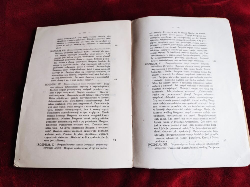 Henryk Romanowski, "Nowa filozofja. Krytyka bergsonizmu [studjum o bergsonizmie]" [1929] - obrazek 5
