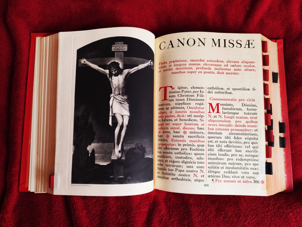 Missale Romanum ex decreto Sacrosancti Concilii Tridentini restitutum (...) [1962] - obrazek 2