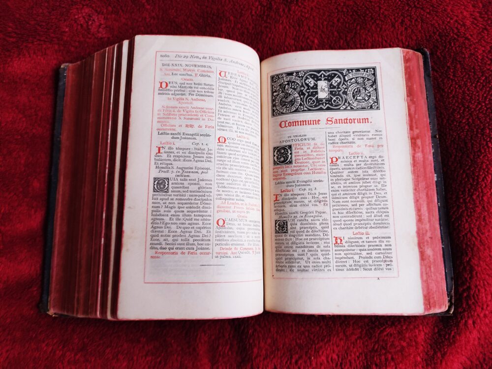 Breviarium Romanum ex Decreto Ss. Concilii Tridentini (BREVIARIUM ROMANUM TOTUM) [1884] - obrazek 4