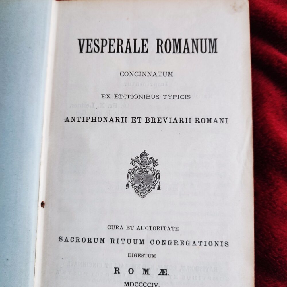 Vesperale Romanum [1904]