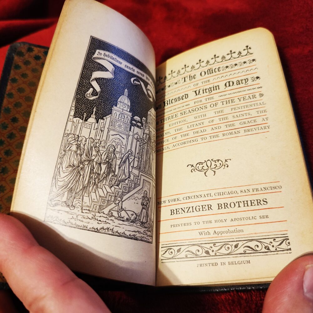 Officium Beatae Mariae Virginis (Oficjum o Najświętszej Maryi Pannie) (The Office of the Blessed Virgin Mary) [1936]