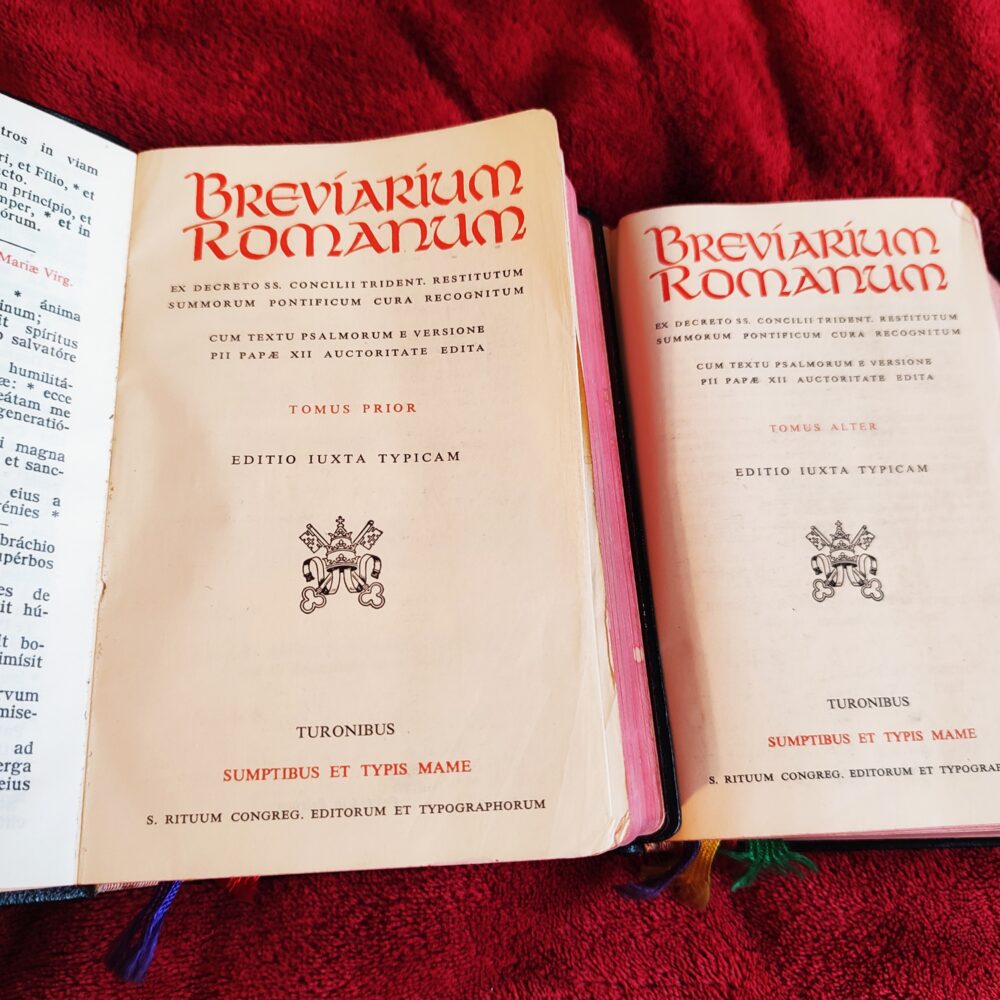 Breviarium Romanum ex Decreto Ss. Concilii Tridentini (...) (2 tomy) [1961] (2)