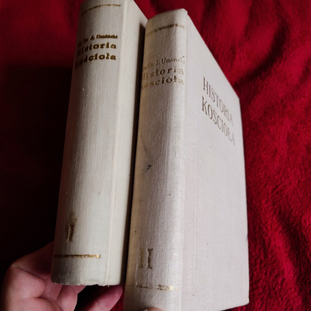 Ks. Dr Józef Umiński, "Historia Kościoła" (2 t.) [1959-1960]