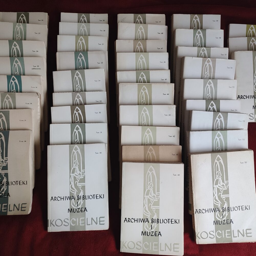 Archiwa, Biblioteki i Muzea Kościelne (39 tomów) [1970-1993]