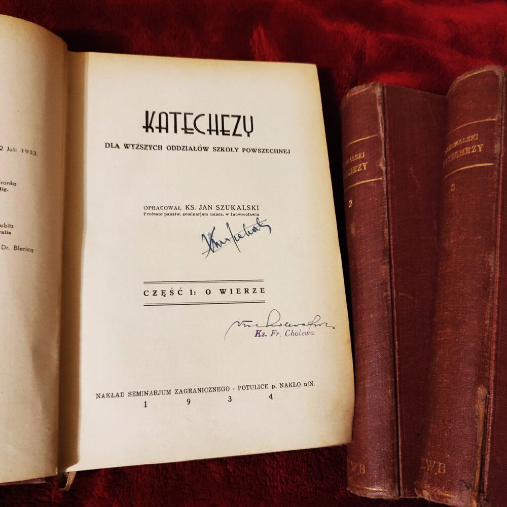 Ks. Jan Szukalski, "Katechezy dla wyższych oddziałów szkoły powszechnej" (3 t.) [1934]