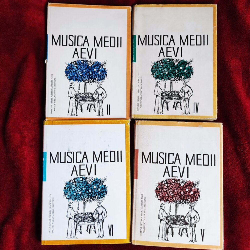 Jerzy Morawski (red.), "Musica Medii Aevi" (4 t.) [1968-1976]