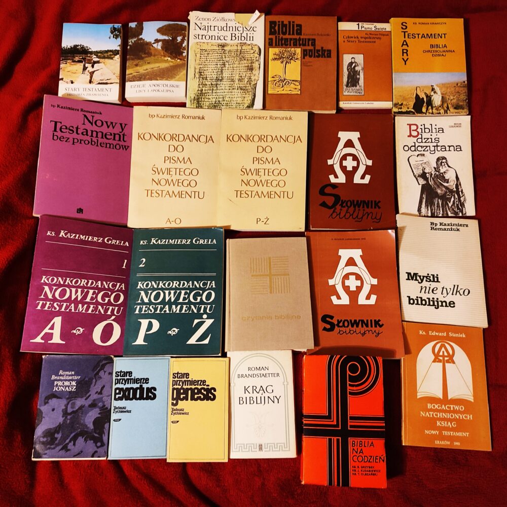 Zestaw książek z biblistyki i egzegezy (2)