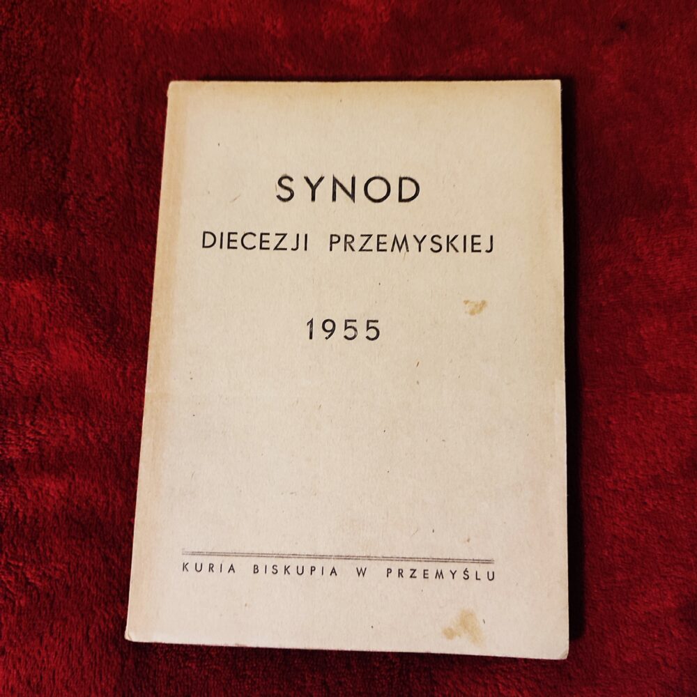 Synod Diecezji Przemyskiej 1955 [1957]