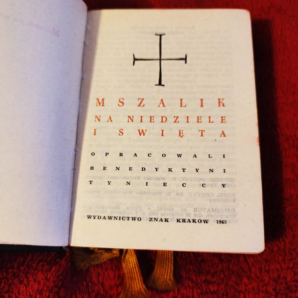 Mszalik na Niedziele i Święta [1965]